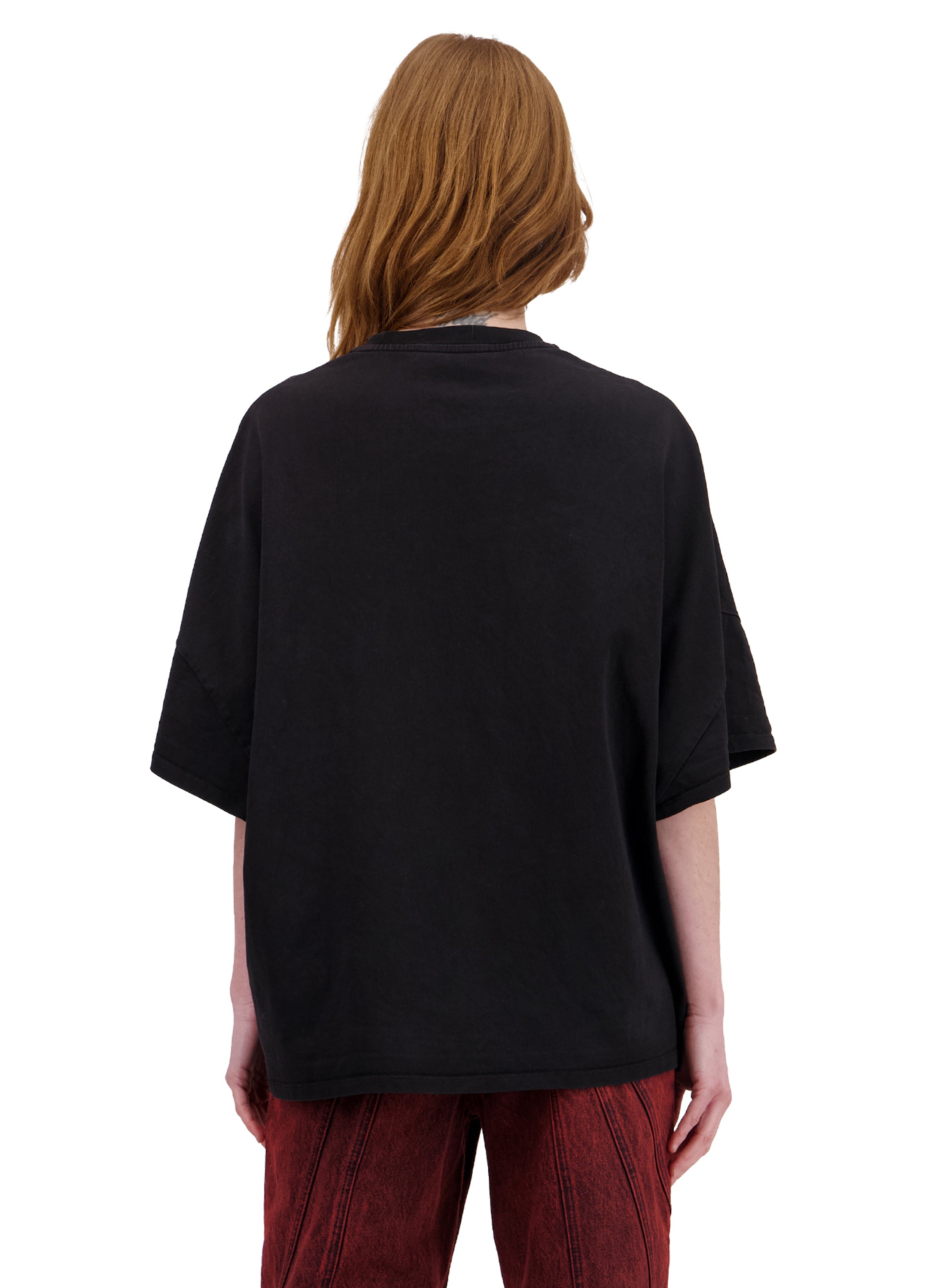 UNISEX OVERSIZED TEE- SHIRT WITH FRONT POCKET