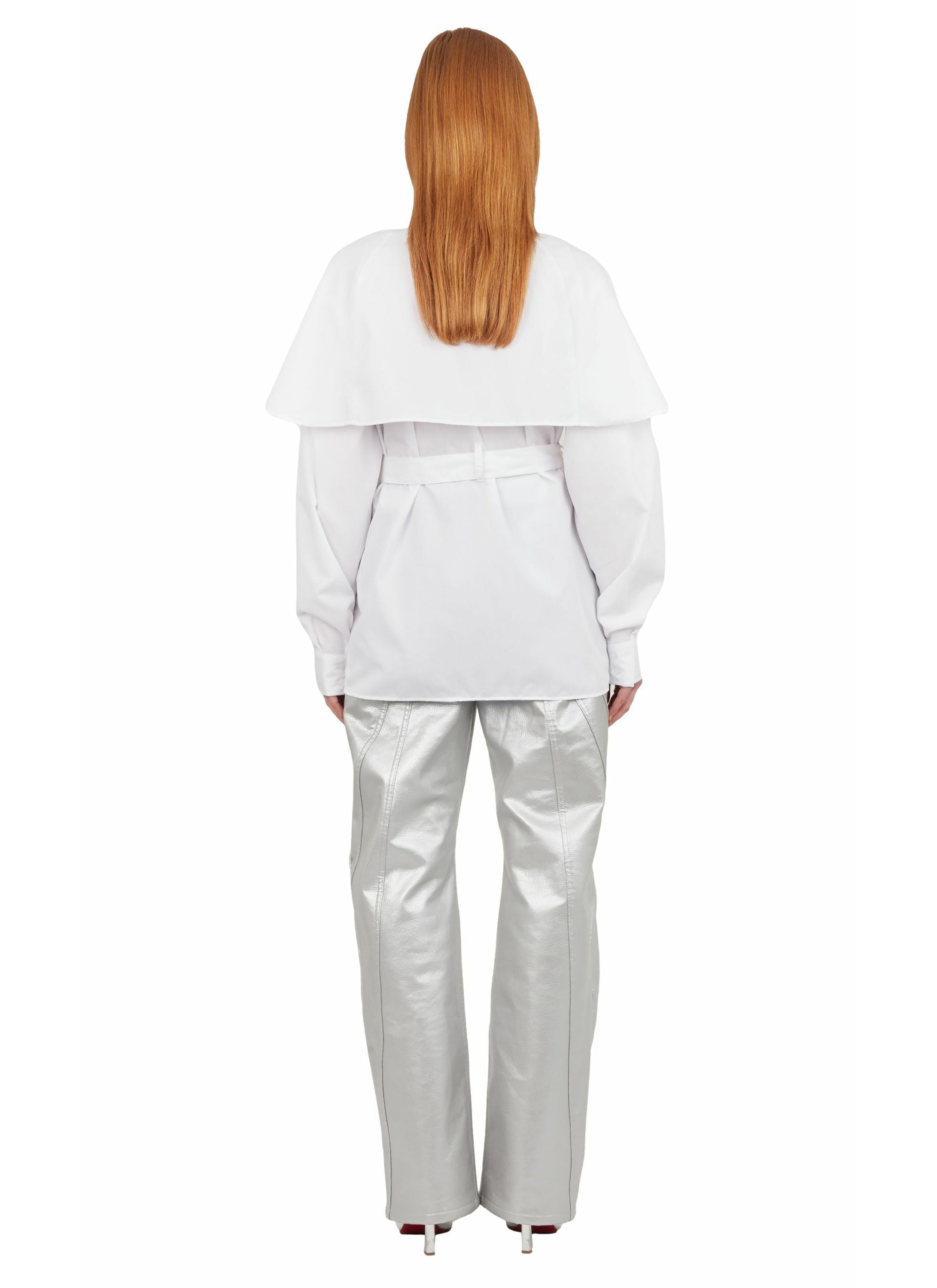 FITTED CAPED SHIRT