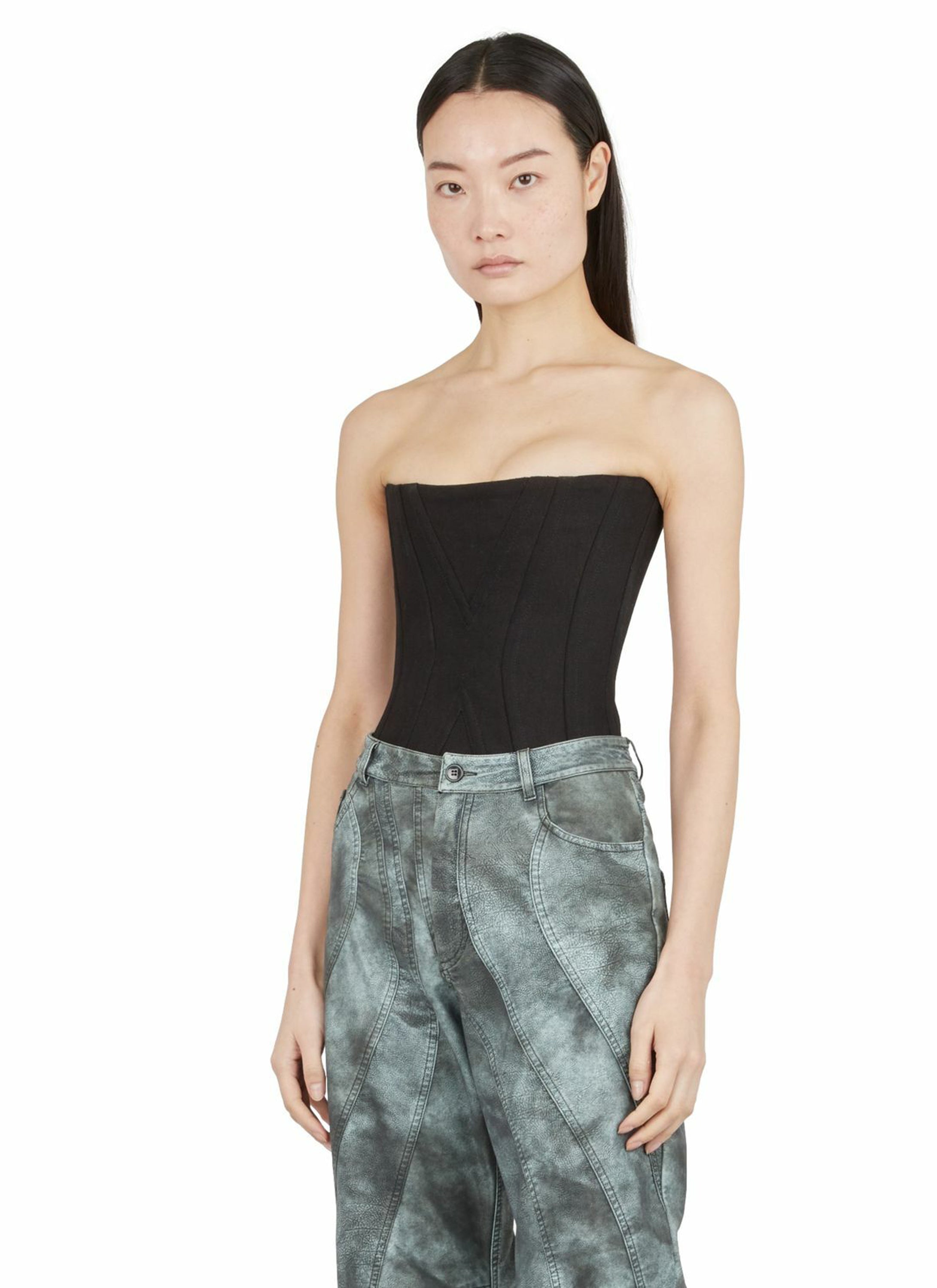 WAIST DENIM CORSET