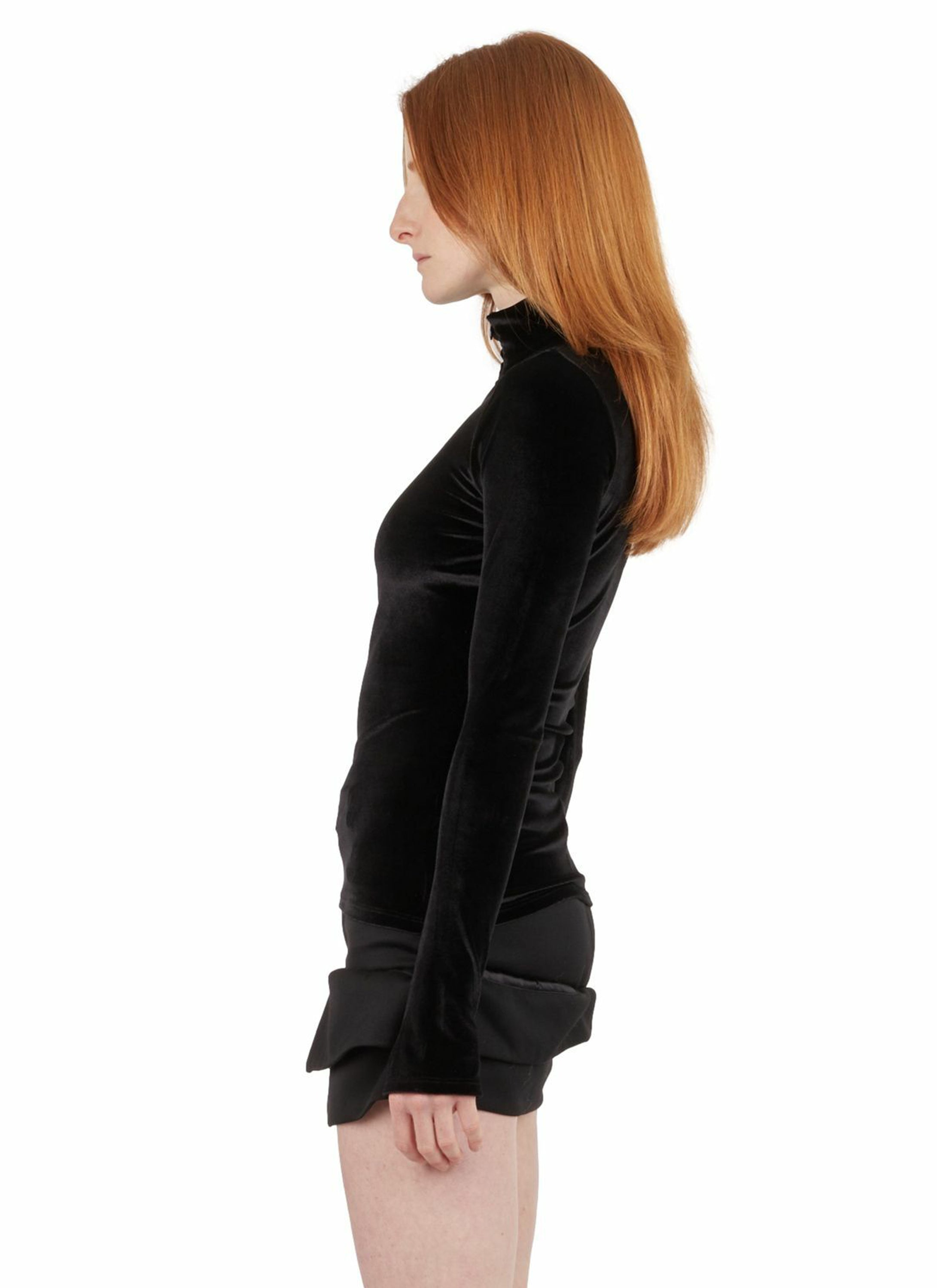 TURTLENECK STRETCH TOP